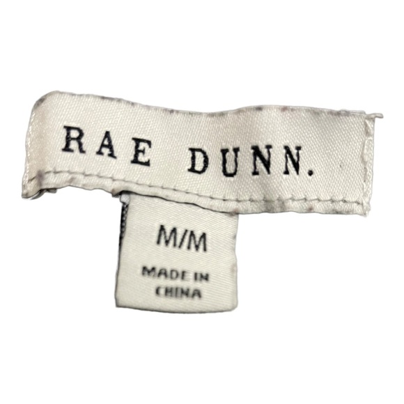 Rae Dunn womens Love Logo pullover sweatshirt fleece inside. Grey. Size medium - Picture 9 of 10